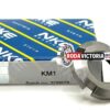 NKE KM 1 Standard Locknut, Right Hand, Not Self-Locking, Steel, Metric, M12 x 1m