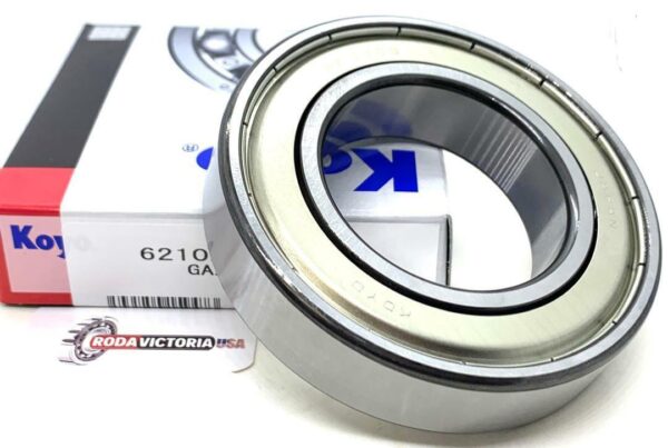 KOYO JAPAN 6210 ZZ CM Deep Groove Ball Bearing, Metal Shielded 50x90x20 mm - Image 2