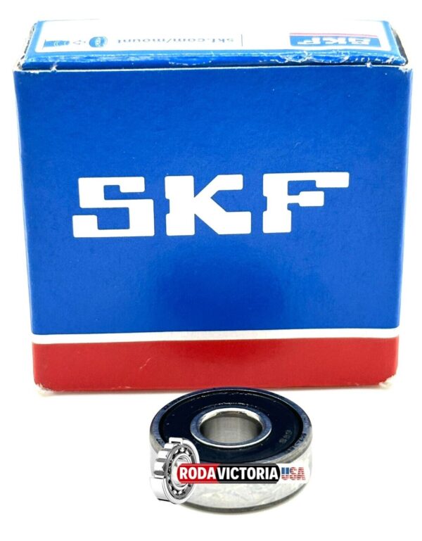 SKF 607 2RSL DEEP GROOVE BALL BEARING, RUBBER SEALED 7x19x6mm 607 2RS - Image 3