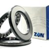 ZEN 51211 AXIAL DEEP GROOVE BALL BEARING 55x90x25mm - Image 2