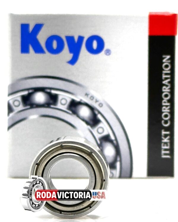 KOYO JAPAN W684ZZ Deep Groove Ball Bearing, Metal Shielded, Stainless Steel 4x9x4 mm - Image 4