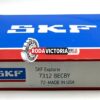 SKF 7312 BECBY ANGULAR CONTACT BALL BEARING 60x130x31mm