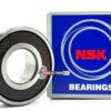 NSK 6203 DDU DEEP GROOVE BALL BEARING, RUBBER SEALED 17x40x12 mm 6203 2RS - Image 3