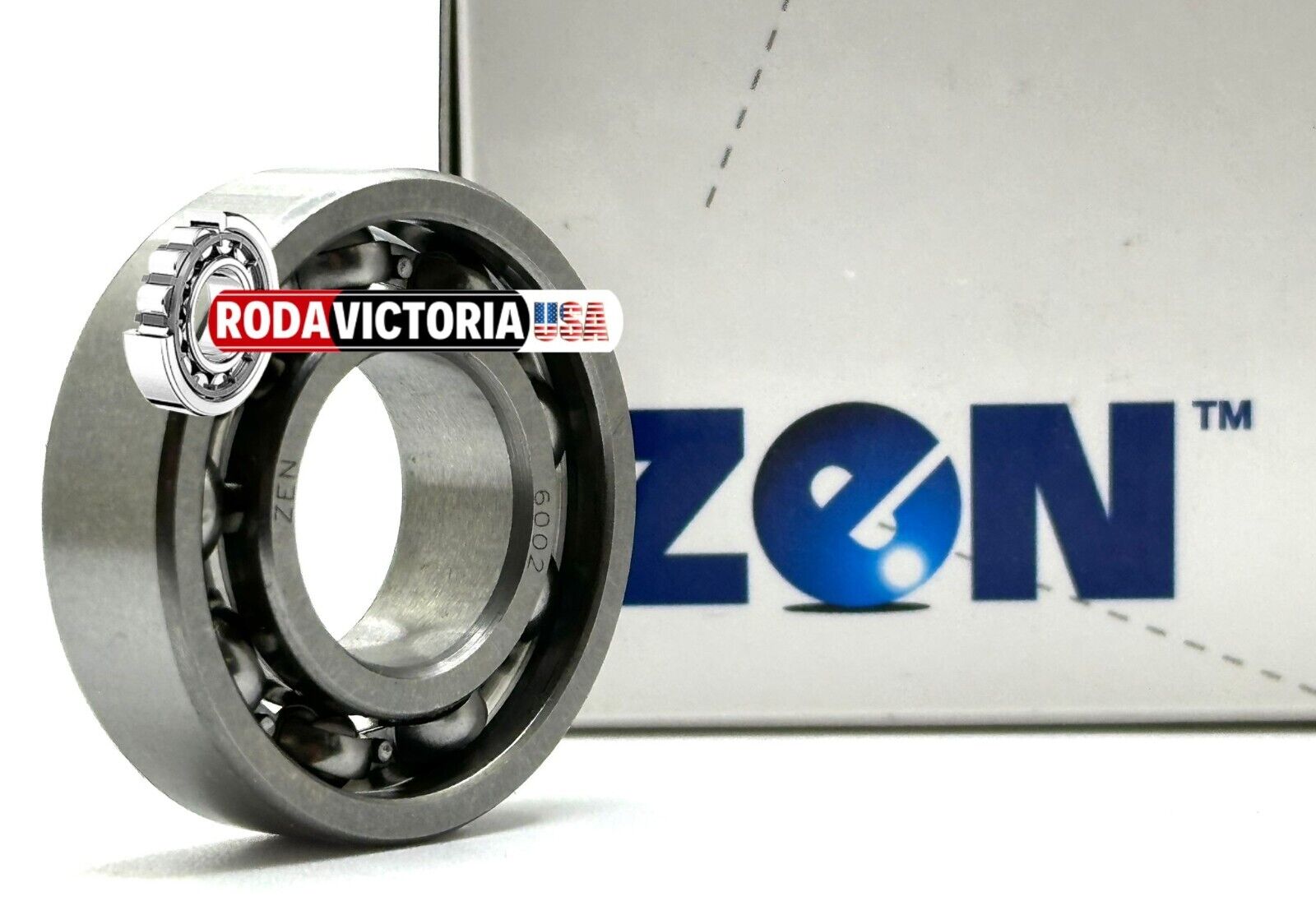 thumbnail image 2 of Jsb Great Bearings 6002-ZZ Metal Shield Ball Bearing - 15x32x9 Mm, Double Shielded 2 of 6