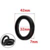DICHTOMATIK SEAL 32X42X7 OIL SEAL NITRILE ROTARY SHAFT DOUBLE LIPPED METRIC SIZE