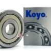 KOYO JAPAN 6403 ZZ Deep Groove Ball Bearing, Metal Shielded 17x62x17 mm - Image 2