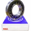 NSK NF204W Cylindical Roller Bearing, Metal Cage 20x47x14 mm