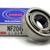 NSK JAPAN NF204W Cylindical Roller Bearing Single Row 20x47x14 mm