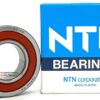 NTN 6000 LLU DEEP GROOVE BALL BEARING, RUBBER SEALED 10x26x8mm 6000 2RS