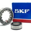 SKF NU206 ECJ C3 Cylindical Roller Bearing, Steel Cage 30x62x16 mm - Image 2