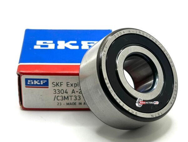 SKF 3304 A 2RS1 TN9 C3 MT33 Angular Contact Ball Bearing 20x52x22.2 mm