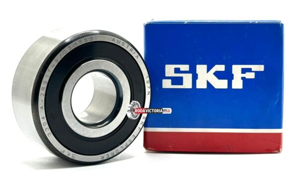 SKF 3304 A 2RS1 TN9 C3 MT33 Angular Contact Ball Bearing 20x52x22.2 mm - Image 3