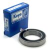 KOYO JAPAN 6908 2RU Deep Groove Ball Bearing, Rubber Sealed, Non-Contact Seals 40x62x12 mm