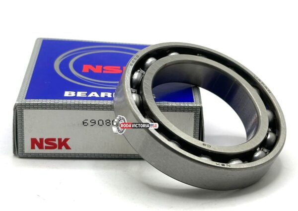 NSK 61908 C3 MADE IN JAPAN BEARING 6908 OPEN TYPE, NO SEALS 40x62x12 mm