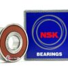 NSK JAPAN B10-84 T1XDDU Deep Groove Ball Bearing, Rubber Sealed 16100-2RS 10x28x8 mm