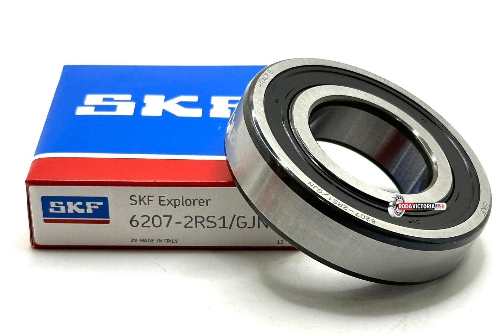 Cuscinetto A Sfere SKF 6207 C3 – Aperto, 35x72x17 Mm, Nuovo