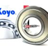 KOYO JAPAN 6312 ZZ DEEP GROOVE BALL BEARING, METAL SHIELDED 60x130x31mm.