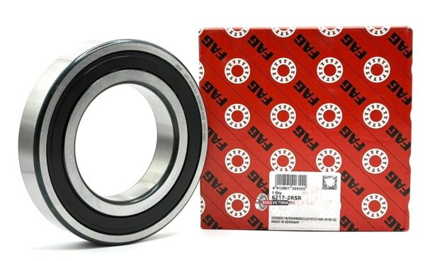 FAG 6217 2RS DEEP GROOVE BALL BEARING, RUBBER SEALED 85x150x28 mm - Image 4