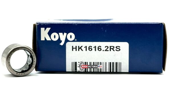 KOYO GERMANY HK1616 2RS Needle Roller Bearing, Rubber Sealed 16x22x16 mm