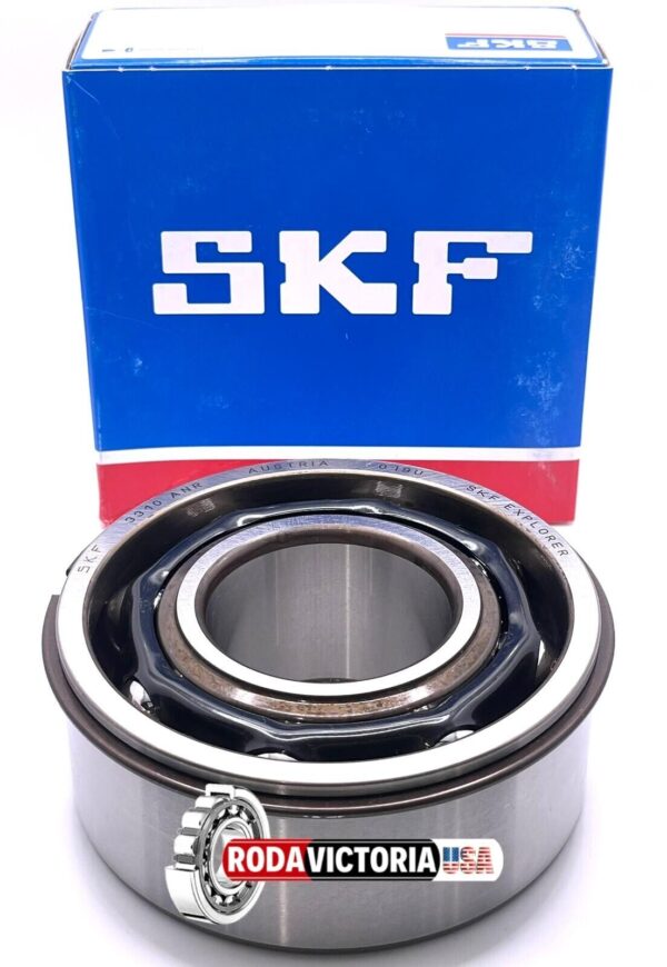 SKF 3310 A NR C3 ANGULAR CONTACT BALL BEARING + SNAP RING 50x116.6x44.4 mm - Image 5