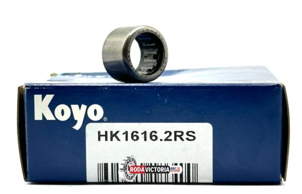 KOYO GERMANY HK1616 2RS Needle Roller Bearing, Rubber Sealed 16x22x16 mm - Image 2