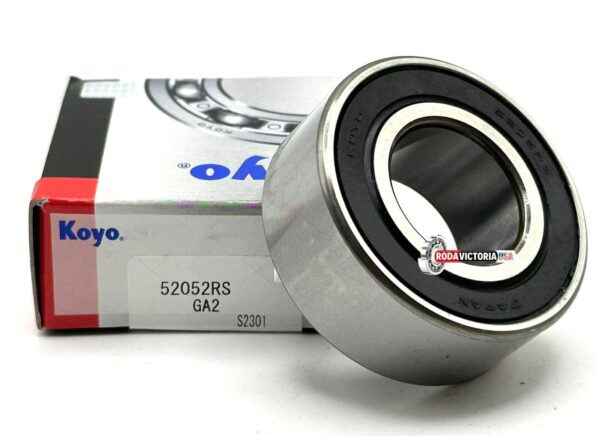 KOYO JAPAN 5205 2RS Angular Contact Ball Bearing, Rubber Sealed 25x52x20.6 mm - Image 2