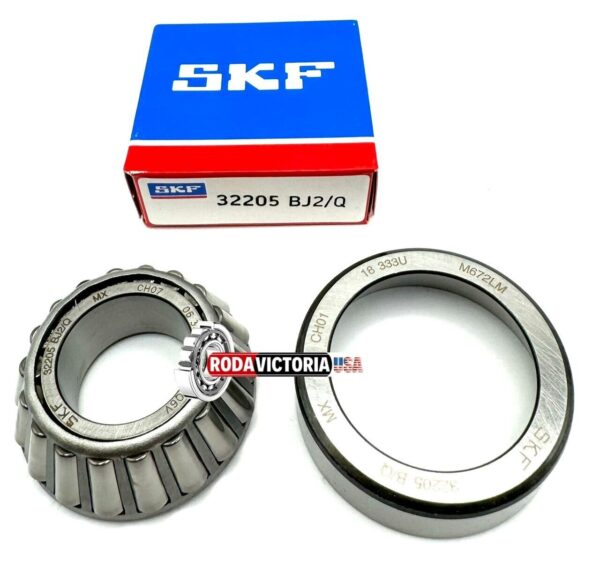 SKF 32205 BJ2/Q TAPERED ROLLER BEARING 25x52x19.25 mm - Image 2