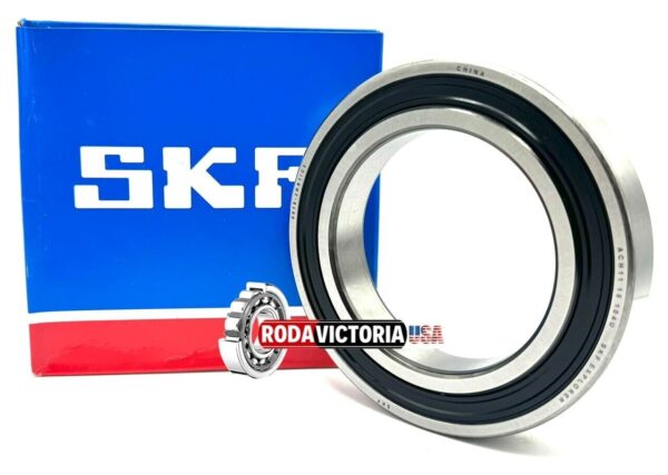 SKF 6018 2RS1 C3 DEEP GROOVE BALL BEARING, RUBBER SEALED 90x140x24 mm - Image 3