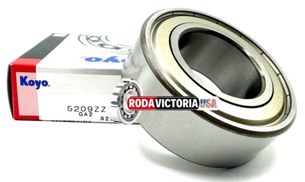 KOYO JAPAN 5209 ZZ C Angular Contact Ball Bearing, Metal Shielded 45x85x30.20 mm - Image 2