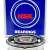 NSK 6306 NR BALL BEARING, OPEN TYPE, NO SEALS + SNAP RING 30x72x19 mm - Image 3