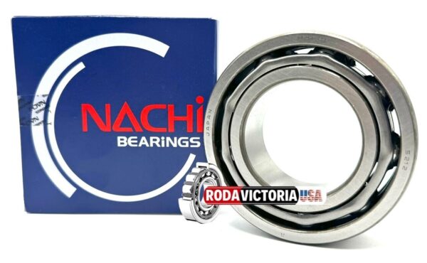 NACHI 5212 ANGULAR CONTACT BALL BEARING, OPEN, NO SEALS 60x110x36.5 mm - Image 4