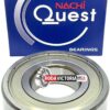 NACHI 6309 Z C3 Deep Groove Ball Bearing, Metal Shielded 45x100x25 mm - Image 3