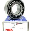 NSK 3205 J Angular Contact Ball Bearing, Open, No Seals 25x52x20 mm - Image 2