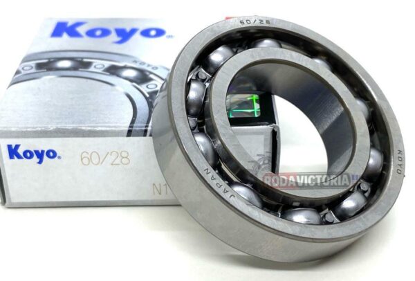 KOYO JAPAN 60/28 Deep Groove Ball Bearing, Open, No Seals 28x52x12 mm - Image 2