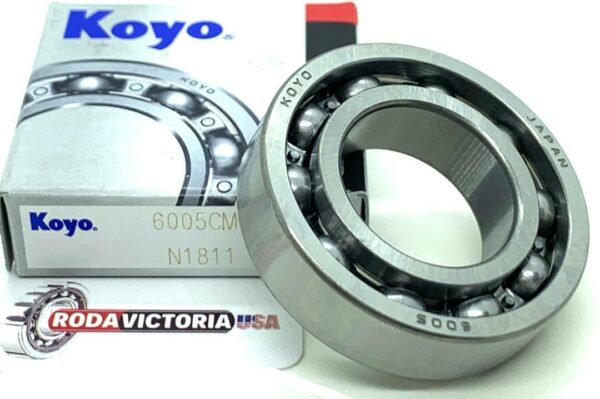 KOYO JAPAN 6005 CM DEEP GROOVE BALL BEARING, OPEN TYPE 25x47x12mm 93306-00519