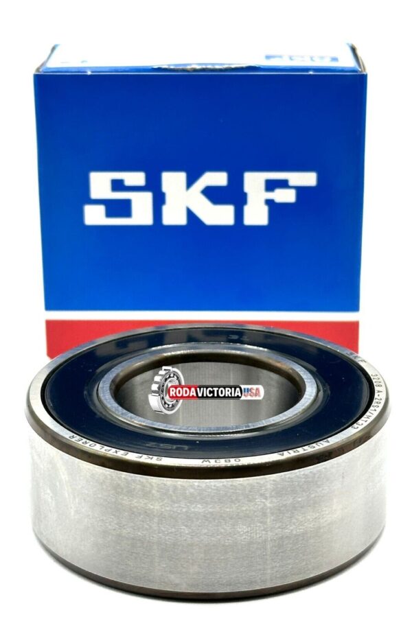 SKF 3208 A 2RS1/MT33 ANGULAR CONTACT BALL BEARING, RUBBER SEALED 40x80x30.2 mm - Image 2