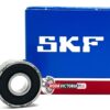 QTY.2 SKF 608 2RSH DEEP GROOVE BALL BEARING, RUBBER SEALED 8x22x7 mm - Image 3