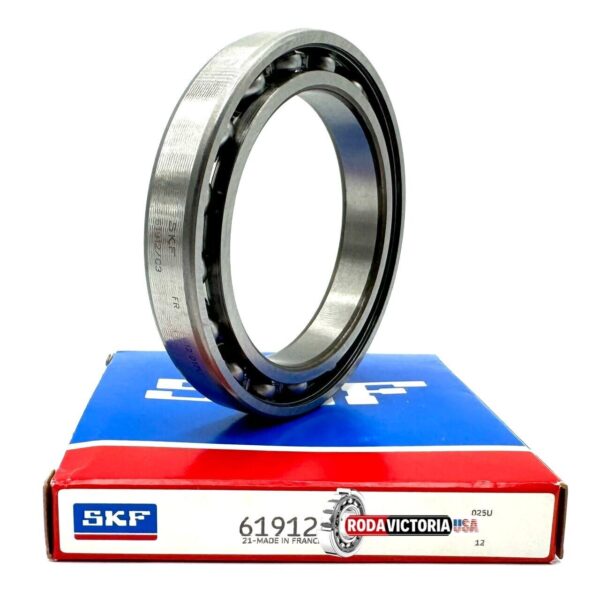 SKF 61912 C3 DEEP GROOVE BALL BEARING, OPEN TYPE, NO SEALS 60x85x13 mm 6912 C3 - Image 2