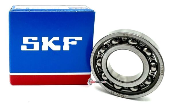 SKF 16003 C3 Deep Groove Ball Bearing, Open, No Seals 17x35x8 mm - Image 2