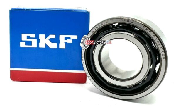 SKF 3205 A Angular Contact Ball Bearing, Open, No Seals  25x52x20.6 mm - Image 3