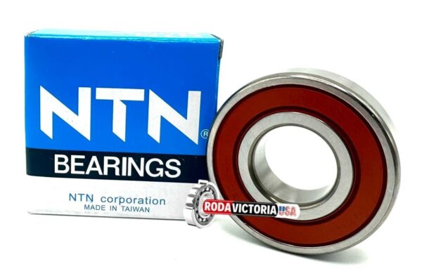 NTN 6204 LLU DEEP GROOVE BALL BEARING, RUBBER SEALED 6204 2RS DDU 20x47x14 mm - Image 3