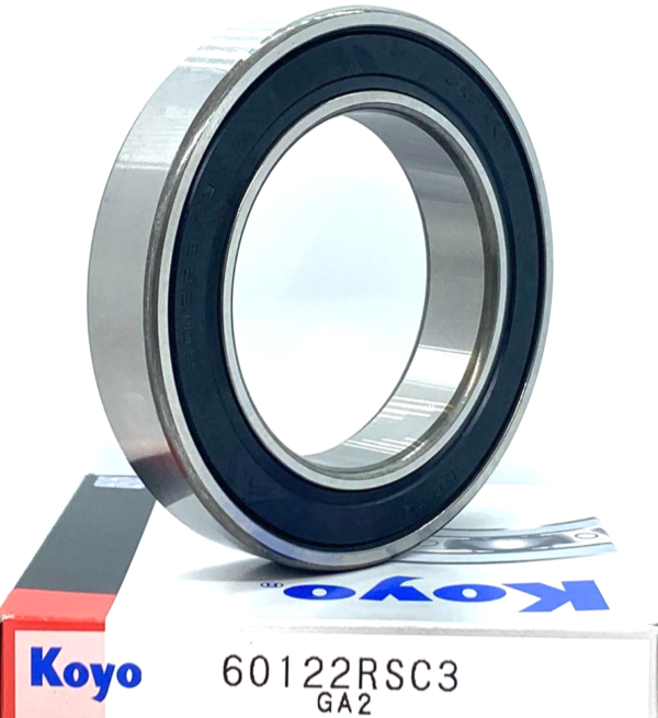 KOYO 6012 2RS DEEP GROOVE BALL BEARING, RUBBER SEALED 60x95x18 mm - Image 3