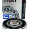 KOYO JAPAN 6307 2RS CM Deep Groove Ball Bearing, Rubber Sealed 35x80x21 mm - Image 2