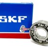 SKF W6001 Deep Groove Ball Bearing, Open, No Seals 12x28x8 mm - Image 3