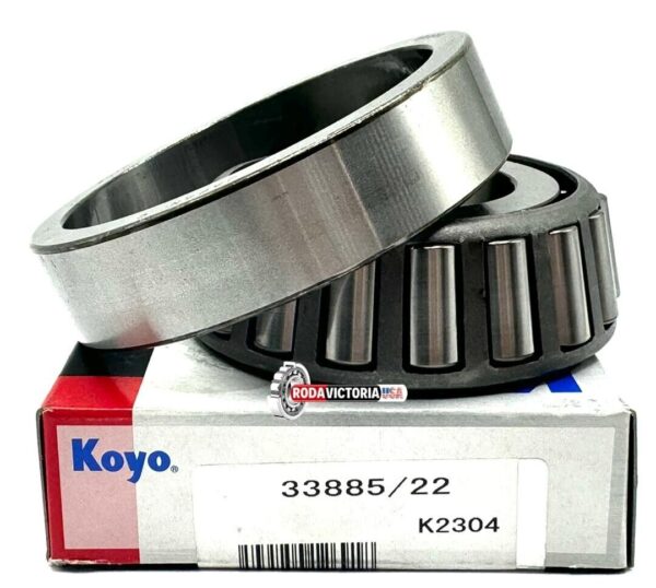 KOYO JAPAN 33885 33822 TAPERED ROLLER BEARING 1.3/4”x3.3/4”x1.1/8” - Image 3