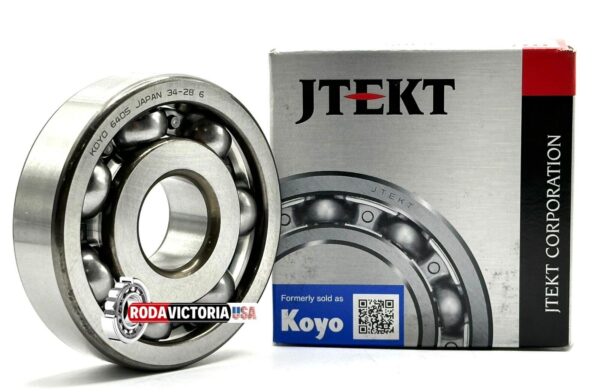 KOYO JAPAN 6405 C3 Deep Groove Ball Bearing, Open, No Seals 25x80x21 mm - Image 2