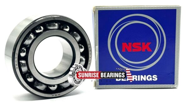 NSK 3207 J ANGULAR CONTACT BALL BEARING, OPEN TYPE, NO SEALS 35x72x27 mm 5207 - Image 3