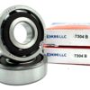 KBS 7304B (Qty. 2) ANGULAR CONTACT BALL BEARING SINGLE ROW 20x52x15 mm