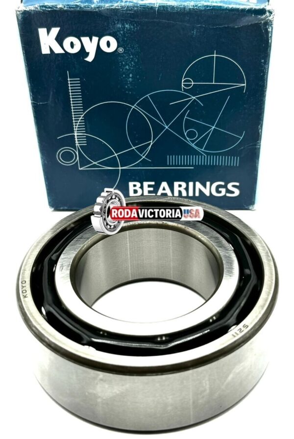 KOYO JAPAN 5211 Angular Contact Ball Bearing, Open, No Seals 55x100x33.30 mm - Image 2