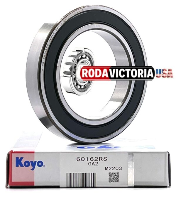 KOYO JAPAN 6016 2RS C3 Deep Groove Ball Bearing, Rubber Sealed 80x125x22 mm